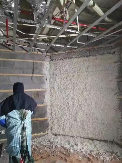 KTV、酒吧無機纖維隔音噴涂 (6)